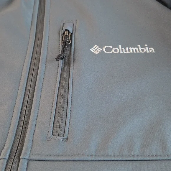 Columbia Ascender Mens M Soft Shell Jacket. Graphite Gray. Ultimate Warmth - Picture 6 of 16